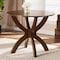 Baxton Studio Tilde Walnut Brown Finished 35-Inch-Wide Round Wood Dining Table 169-10901 - alternate 4